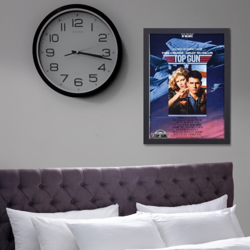 Top Gun Marveric Movie Poster Frame Action Thriller Film Framed Posters Hollywood Movies Artwork Canvas Painting Photo Frames  For Wall Decor Living Room Bedroom  Study Room Restraunt Cafe Office & Home Decoration Artwork