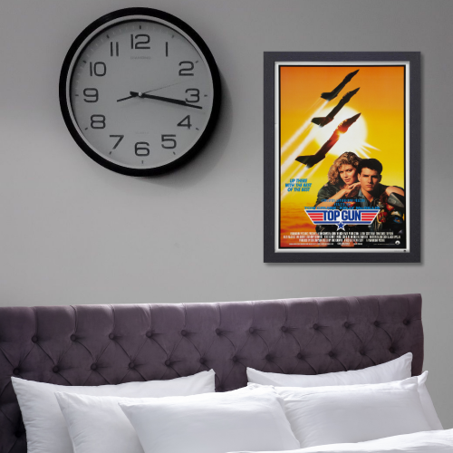 Top Gun Marveric Movie Poster Frame Action Thriller Film Framed Posters Hollywood Movies Artwork Canvas Painting Photo Frames  For Wall Decor Living Room Bedroom  Study Room Restraunt Cafe Office & Home Decoration Art work
