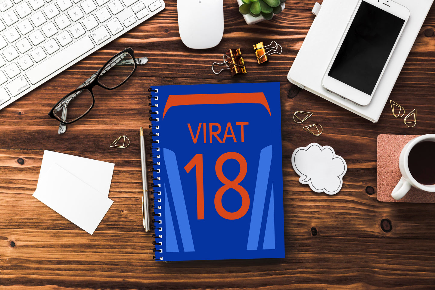 Virat Kohli Printed Notebook