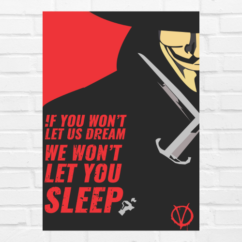 V For Vendetta Movie Poster Frame  Action Sci-fi Film Artwork Framed Posters Hollywood Movies Canvas Painting Photo Frames for Wall Decor Home Decoration Living Room Bedroom Office Study Room Cafe, v for vendetta poster, v for vendetta poster art, v for vendetta poster in movie, v for vendetta poster font, v for vendetta poster imdb, v for vendetta poster amazon, v for vendetta poster hd, v for vendetta film poster, v for vendetta original poster, v for vendetta poster framed, v for vendetta poster frames