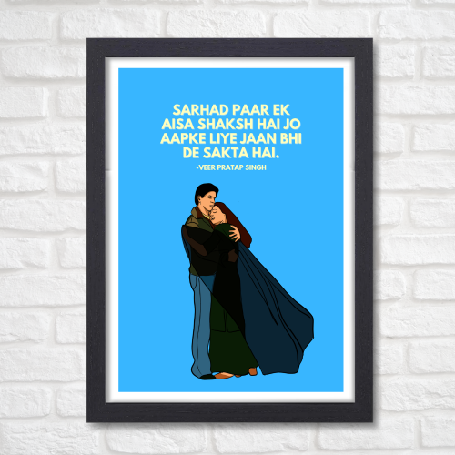 Veer Zaara Movie Poster Frame Actor Shahrukh Khan Framed Posters Bollywood Movies Dialouges Artwork Canvas Painting Photo Frames For wall decor Restraunt Cafe Bedroom Living Room Decoration Home Office, veer zaara movie poster, veer zaara movie poster hd, veer zaara movie wall poster, veer zaara movie wall poster hd, veer zaara movie wall frames, veer zaara movie wall frame design, veer zaara movie wall frame images, veer zaara movie wall frame poster, veer zaara movie wall frame photo, veer zaara poster