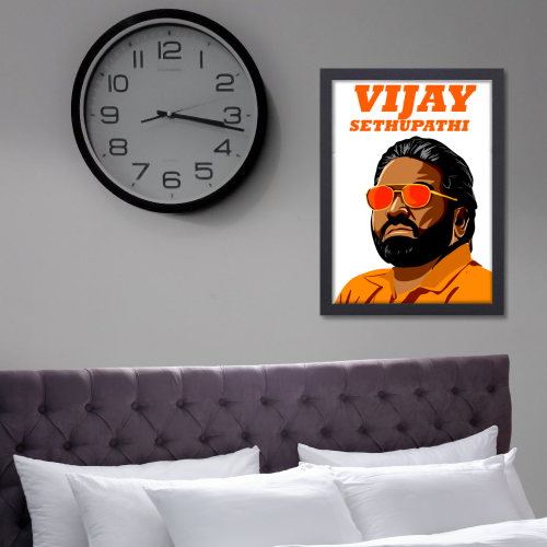 Vijay Sethupathi Poster Frame Artwork South Actor Framed Posters Indian Tollywood Tamil Movie Actors Canvas Painting Photo Frames for Wall Decor Bedroom Dining Hall Kitchen Restraunt cafe & Office walls decoration, vijay sethupathi poster, vijay sethupathi movie poster, tamil actors poster, south actor poster, south hero poster, tamil actor poster, tamil movie posters, tamil movie poster prompt, tamil movie poster design, tamil movie posters for wall, tamil movie poster 4k, tamil movie posters hd