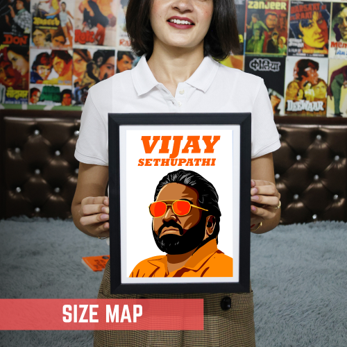 Vijay Sethupathi Poster Frame Artwork South Actor Framed Posters Indian Tollywood Tamil Movie Actors Canvas Painting Photo Frames for Wall Decor Bedroom Dining Hall Kitchen Restraunt cafe & Office walls decoration, vijay sethupathi poster, vijay sethupathi movie poster, tamil actors poster, south actor poster, south hero poster, tamil actor poster, tamil movie posters, tamil movie poster prompt, tamil movie poster design, tamil movie posters for wall, tamil movie poster 4k, tamil movie posters hd