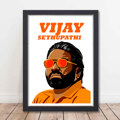 Vijay Sethupathi Poster Frame Artwork South Actor Framed Posters Indian Tollywood Tamil Movie Actors Canvas Painting Photo Frames for Wall Decor Bedroom Dining Hall Kitchen Restraunt cafe & Office walls decoration, vijay sethupathi poster, vijay sethupathi movie poster, tamil actors poster, south actor poster, south hero poster, tamil actor poster, tamil movie posters, tamil movie poster prompt, tamil movie poster design, tamil movie posters for wall, tamil movie poster 4k, tamil movie posters hd