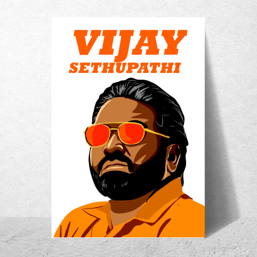 Vijay Sethupathi Poster Frame Artwork South Actor Framed Posters Indian Tollywood Tamil Movie Actors Canvas Painting Photo Frames for Wall Decor Bedroom Dining Hall Kitchen Restraunt cafe & Office walls decoration, vijay sethupathi poster, vijay sethupathi movie poster, tamil actors poster, south actor poster, south hero poster, tamil actor poster, tamil movie posters, tamil movie poster prompt, tamil movie poster design, tamil movie posters for wall, tamil movie poster 4k, tamil movie posters hd