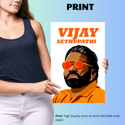 Vijay Sethupathi Poster Frame Artwork South Actor Framed Posters Indian Tollywood Tamil Movie Actors Canvas Painting Photo Frames for Wall Decor Bedroom Dining Hall Kitchen Restraunt cafe & Office walls decoration, vijay sethupathi poster, vijay sethupathi movie poster, tamil actors poster, south actor poster, south hero poster, tamil actor poster, tamil movie posters, tamil movie poster prompt, tamil movie poster design, tamil movie posters for wall, tamil movie poster 4k, tamil movie posters hd