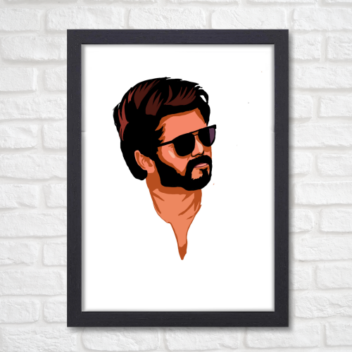 Vijay Thalapathy Poster Frame South Actor Artwork Framed Posters Bollywood Tollywood Canvas Painting Photo Frames for Wall Decor Bedroom Living Room Decoration Home Office walls Restraunt Cafe, Vijay Thalapathy poster, actor Vijay Thalapathy poster hd, actor Vijay Thalapathy posters, actor Vijay Thalapathy poster hd download, bollywood movies poster, bollywood movies poster hd, bollywood movies poster images, bollywood movies poster 2025, bollywood movies poster hd wallpaper, bollywood movies poster 2024