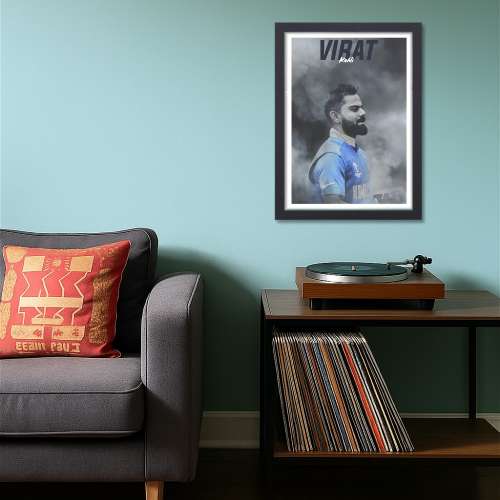 Cricketer Virat Kohli Poster Cricket Players Motivational Poster, Player King Kohli poster For wall decor, room decoration home bedroom living room Paintings Hostel Boys Ideal For Cricket Fans Kohli Poster, Virat Kohli Poster, Virat Kohli Poster, Virat Kohli posters for wall, Kohli Posters for wall, Virat Kohli Frame, Virat Kohli Poster Framed, Virat Kohli Motivational wall frames, Kohli Frame, Virat Kohli Photo frame for wall, virat kohli frame for wall, Virat Kohli Poster framed, Virat Kohli Poster