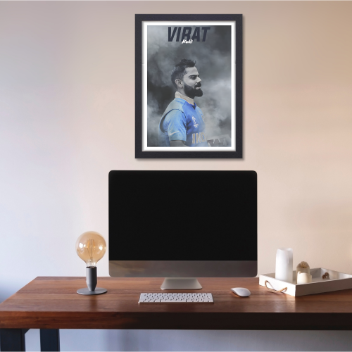 Cricketer Virat Kohli Poster Cricket Players Motivational Poster, Player King Kohli poster For wall decor, room decoration home bedroom living room Paintings Hostel Boys Ideal For Cricket Fans Kohli Poster, Virat Kohli Poster, Virat Kohli Poster, Virat Kohli posters for wall, Kohli Posters for wall, Virat Kohli Frame, Virat Kohli Poster Framed, Virat Kohli Motivational wall frames, Kohli Frame, Virat Kohli Photo frame for wall, virat kohli frame for wall, Virat Kohli Poster framed, Virat Kohli Poster