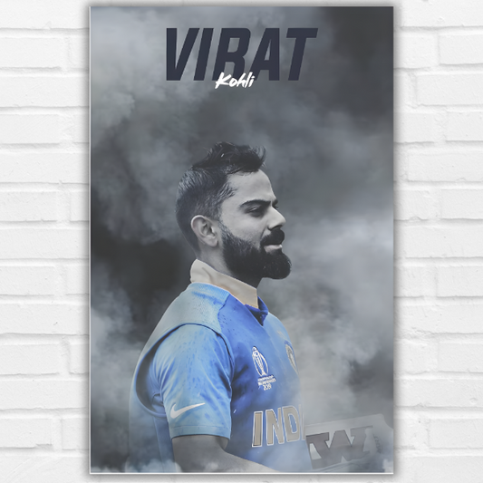 Cricketer Virat Kohli Poster Cricket Players Motivational Poster, Player King Kohli poster For wall decor, room decoration home bedroom living room Paintings Hostel Boys Ideal For Cricket Fans Kohli Poster, Virat Kohli Poster, Virat Kohli Poster, Virat Kohli posters for wall, Kohli Posters for wall, Virat Kohli Frame, Virat Kohli Poster Framed, Virat Kohli Motivational wall frames, Kohli Frame, Virat Kohli Photo frame for wall, virat kohli frame for wall, Virat Kohli Poster framed, Virat Kohli Poster