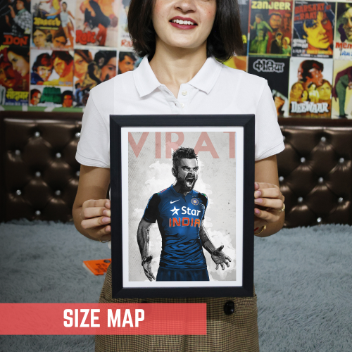 Cricketer Virat Kohli Poster Cricket Players Motivational Poster, Player King Kohli poster For wall decor, room decoration home bedroom living room Paintings Hostel Boys Ideal For Cricket Fans Kohli Poster, Virat Kohli Poster, Virat Kohli Poster, Virat Kohli posters for wall, Kohli Posters for wall, Virat Kohli Frame, Virat Kohli Poster Framed, Virat Kohli Motivational wall frames, Kohli Frame, Virat Kohli Photo frame for wall, virat kohli frame for wall, Virat Kohli Poster framed, Virat Kohli Posters