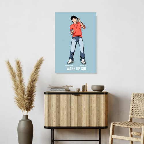 Wake Up Sid Movie Poster Frame Bollywood Movies Framed Posters Ranbir Kapoor Dialogues Quote Artwork Canvas Painting Photo Frames For Wall Decor Restraunt Cafe Bedroom Living Room Decoration Home Office, Wake up sid poster, Wake up sid poster hd, Wake up sid movie poster, Wake up sid wall poster, wake up sid movie poster framed, wake up sid movie wall poster, wake up sid movie wall poster framed, wake up sid movie wall frame, wake up sid movie wall decor, wake up sid movie wall painting, wake up sid movie 