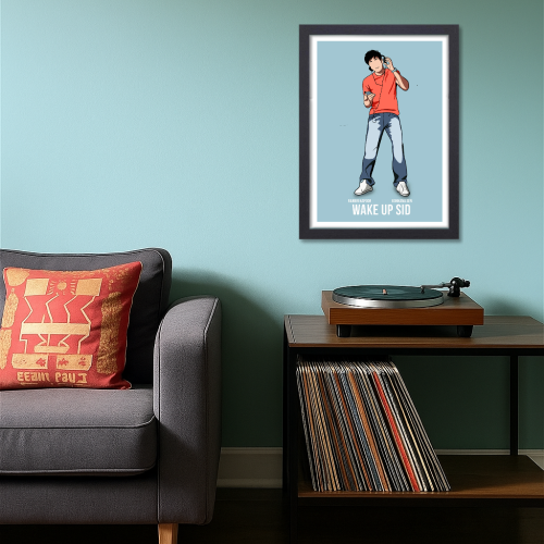 Wake Up Sid Movie Poster Frame Bollywood Movies Framed Posters Ranbir Kapoor Dialogues Quote Artwork Canvas Painting Photo Frames For Wall Decor Restraunt Cafe Bedroom Living Room Decoration Home Office, Wake up sid poster, Wake up sid poster hd, Wake up sid movie poster, Wake up sid wall poster, wake up sid movie poster framed, wake up sid movie wall poster, wake up sid movie wall poster framed, wake up sid movie wall frame, wake up sid movie wall decor, wake up sid movie wall painting, wake up sid movie 