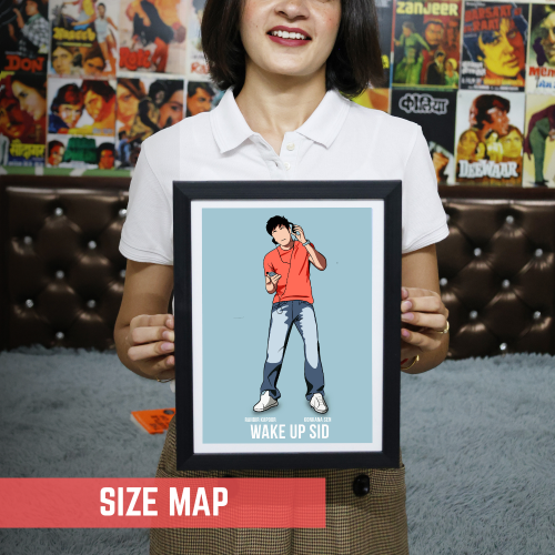 Wake Up Sid Movie Poster Frame Bollywood Movies Framed Posters Ranbir Kapoor Dialogues Quote Artwork Canvas Painting Photo Frames For Wall Decor Restraunt Cafe Bedroom Living Room Decoration Home Office, Wake up sid poster, Wake up sid poster hd, Wake up sid movie poster, Wake up sid wall poster, wake up sid movie poster framed, wake up sid movie wall poster, wake up sid movie wall poster framed, wake up sid movie wall frame, wake up sid movie wall decor, wake up sid movie wall painting, wake up sid movie 
