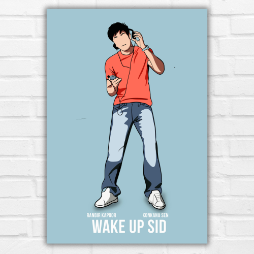Wake Up Sid Movie Poster Frame Bollywood Movies Framed Posters Ranbir Kapoor Dialogues Quote Artwork Canvas Painting Photo Frames For Wall Decor Restraunt Cafe Bedroom Living Room Decoration Home Office, Wake up sid poster, Wake up sid poster hd, Wake up sid movie poster, Wake up sid wall poster, wake up sid movie poster framed, wake up sid movie wall poster, wake up sid movie wall poster framed, wake up sid movie wall frame, wake up sid movie wall decor, wake up sid movie wall painting, wake up sid movie 