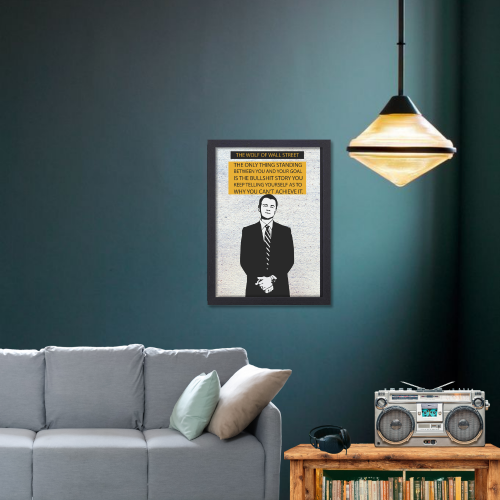 The Wolf of Wall Street Movie Poster Frame Hollywood Movies Framed Posters Film Cinema Artwork Canvas Painting Photo Frames For Wall Decor Living Room Bedroom  Study Room Restraunt Cafe Office & Home Decoration, the wolf of wall street movie poster,the wolf of wall street original movie poster, the wolf of wall street movie poster framed, the wolf of wall street movie poster hd, the wolf of wall street cinema poster, the wolf of wall street signed movie poster, the wolf of wall street official movie poster