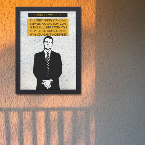 The Wolf of Wall Street Movie Poster Frame Hollywood Movies Framed Posters Film Cinema Artwork Canvas Painting Photo Frames For Wall Decor Living Room Bedroom  Study Room Restraunt Cafe Office & Home Decoration, the wolf of wall street movie poster,the wolf of wall street original movie poster, the wolf of wall street movie poster framed, the wolf of wall street movie poster hd, the wolf of wall street cinema poster, the wolf of wall street signed movie poster, the wolf of wall street official movie poster