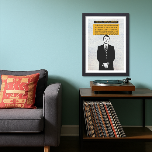 The Wolf of Wall Street Movie Poster Frame Hollywood Movies Framed Posters Film Cinema Artwork Canvas Painting Photo Frames For Wall Decor Living Room Bedroom  Study Room Restraunt Cafe Office & Home Decoration, the wolf of wall street movie poster,the wolf of wall street original movie poster, the wolf of wall street movie poster framed, the wolf of wall street movie poster hd, the wolf of wall street cinema poster, the wolf of wall street signed movie poster, the wolf of wall street official movie poster
