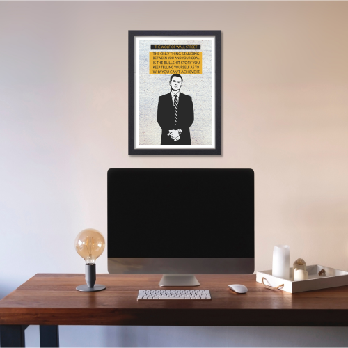 The Wolf of Wall Street Movie Poster Frame Hollywood Movies Framed Posters Film Cinema Artwork Canvas Painting Photo Frames For Wall Decor Living Room Bedroom  Study Room Restraunt Cafe Office & Home Decoration, the wolf of wall street movie poster,the wolf of wall street original movie poster, the wolf of wall street movie poster framed, the wolf of wall street movie poster hd, the wolf of wall street cinema poster, the wolf of wall street signed movie poster, the wolf of wall street official movie poster