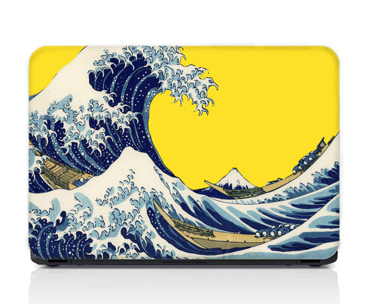 Kangra Waves Laptop Skin Vinyl, No Bubble, Multicolor 11.6"- 15.6" inch Laptop