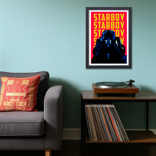 The Weeknd Singer Poster Frame Music Band Art work Framed Phosters Musicians Photo Frames for Wall Decor Restraunt Cafe Livingroom Bedroom & Office Decoration, the weeknd poster, the weeknd posters for room, the weeknd poster pinterest, the weeknd poster starboy, the weeknd poster design, the weeknd poster aestheic, the weeknd poster framed, the weeknd poster black & white, singers posters design, posters for wall posters for room decor, posters for bedroom, posters for wall decor, posters for room