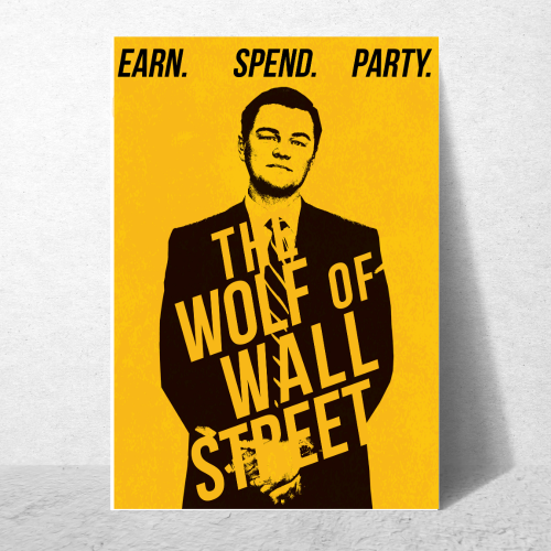 The Wolf of Wall Street Movie Poster Frame Hollywood Movies Framed Posters Film Cinema Artwork Canvas Painting Photo Frames For Wall Decor Living Room Bedroom  Study Room Restraunt Cafe Office & Home Decoration, the wolf of wall street movie poster,the wolf of wall street original movie poster, the wolf of wall street movie poster framed, the wolf of wall street movie poster hd, the wolf of wall street cinema poster, the wolf of wall street signed movie poster, the wolf of wall street official movie poster