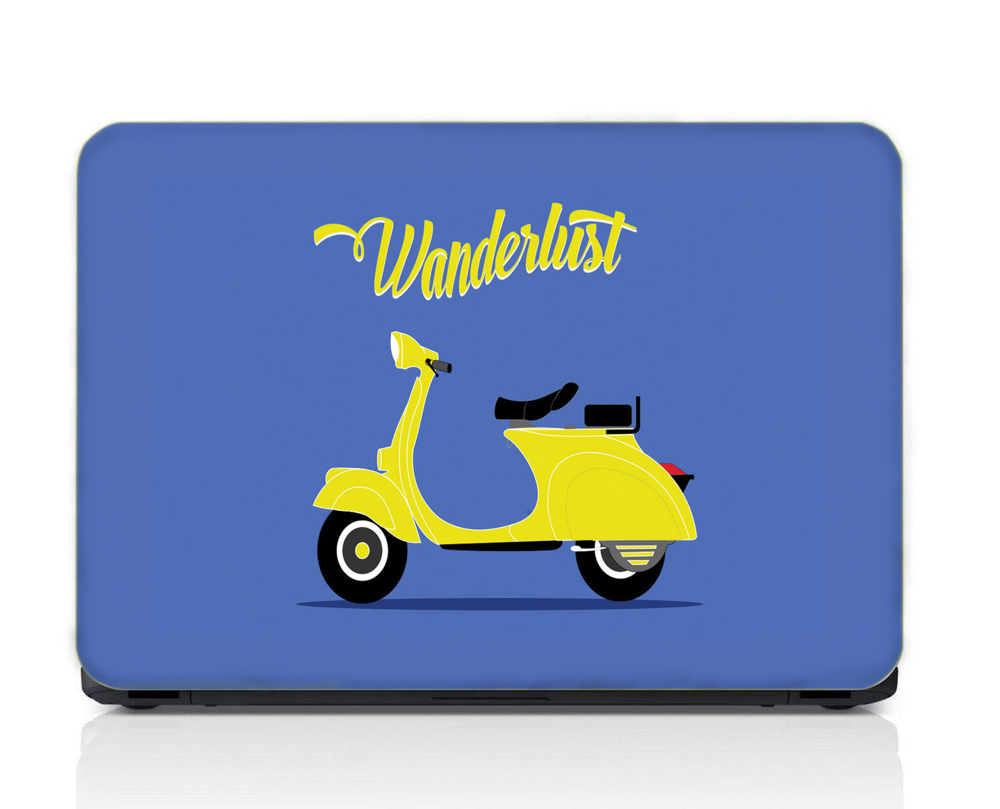 Wanderlust Laptop Skin Vinyl, No Bubble, Multicolor 11.6"- 15.6" inch Laptop