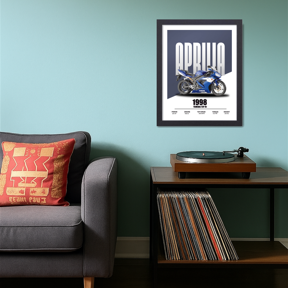 Bike Framed Poster, Bike Posters for Wall, Bike Poster for wall, Bike Frames for wall, Bike Posters for wall decor, room decor,