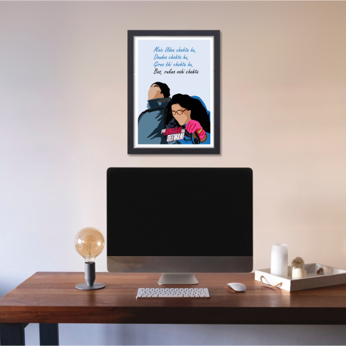 Ye Jawani Hai Deewani Movie Frame Poster Bollywood Movies Motivational Quote Wall Art Decor Ranbeer Kapoor Photo Frames Actress Deepika PadukonPosters Canvas Painting For Restraunt Cafe Students Bedroom Living Room Decoration Home Office wall Poster Gift, ye jawani ye diwani movie poster, yeh jawaani hai deewani movie poster, yeh jawaani hai deewani movie poster hd, yeh jawaani hai deewani movie dialogues poster, yeh jawaani hai deewani poster, yeh jawaani hai deewani poster hd, yeh jawaani hai deewani