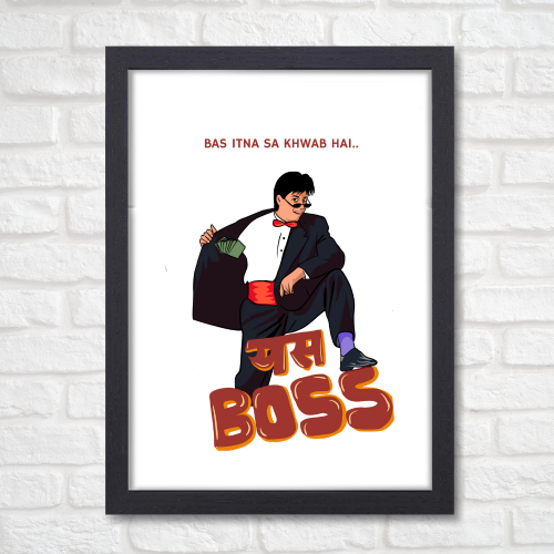 Yes Boss Movie Poster Frame Actor Shahrukh Khan Artwork Framed Posters Bollywood Movies Canvas Painting Photo Frames for Wall Decor Bedroom Living Room Decoration Home Office walls Restraunt Cafe, yes boss movie poster, yes boss poster, yes boss hd poster, yes boss flm poster, yes boss movie photo, yes boss movie pic, yes boss movie poster framed, yes boss poster framed, yes boss wall poster, yes boss wall stickers, yes boss wall decor, yes boss wall paper, yes boss wall frame, yes boss wall frame poster