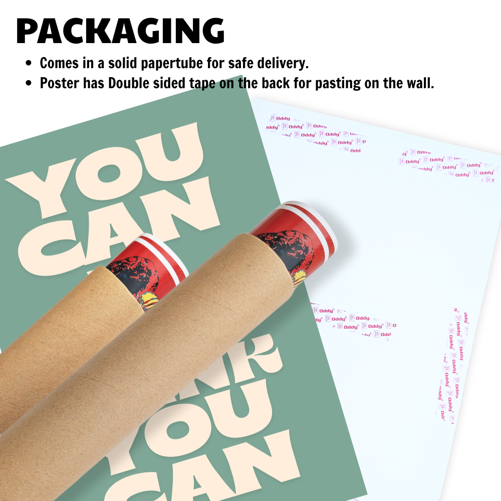 Aesthetic Motivational Quotes Painting Poster Motivationn Quote Posters Inspiring Lines Stickers for Students Study room Library decoration Living roomkitchen Dining hall & Office wall decor with frame or without framed You Can If You Think You Can