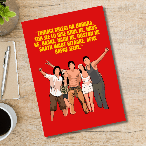 Zindagi Na Milegi Dobara Movie Frame Poster Movie Quote Wall Art Decor Photo Frames Poster Canvas Painting For Bedroom Living Room Decoration Home Office wall Poster Gift, zindagi milegi na daubara poster, zindagi na milegi dobara picture, bollywood movies poster, bollywood movies poster hd, bollywood movies poster images, bollywood movies poster 2025, bollywood movies poster hd wallpaper, bollywood movies poster 2024, bollywood movies poster design, bollywood movies poster 4k, bollywood movie poster