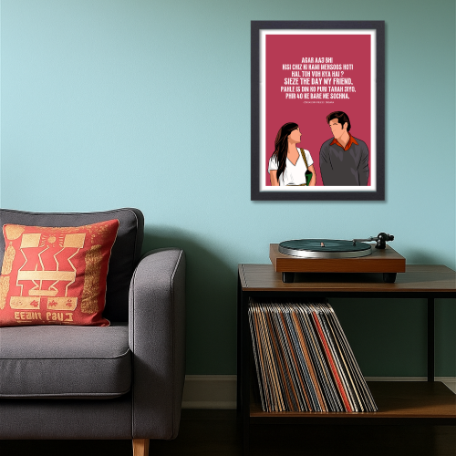 Zindagi Na Milegi Dobara Movie Frame Poster Movie Quote Wall Art Decor Photo Frames Poster Canvas Painting For Bedroom Living Room Decoration Home Office wall Poster Gift, zindagi milegi na daubara poster, zindagi na milegi dobara picture, bollywood movies poster, bollywood movies poster hd, bollywood movies poster images, bollywood movies poster 2025, bollywood movies poster hd wallpaper, bollywood movies poster 2024, bollywood movies poster design, bollywood movies poster 4k, bollywood movie poster