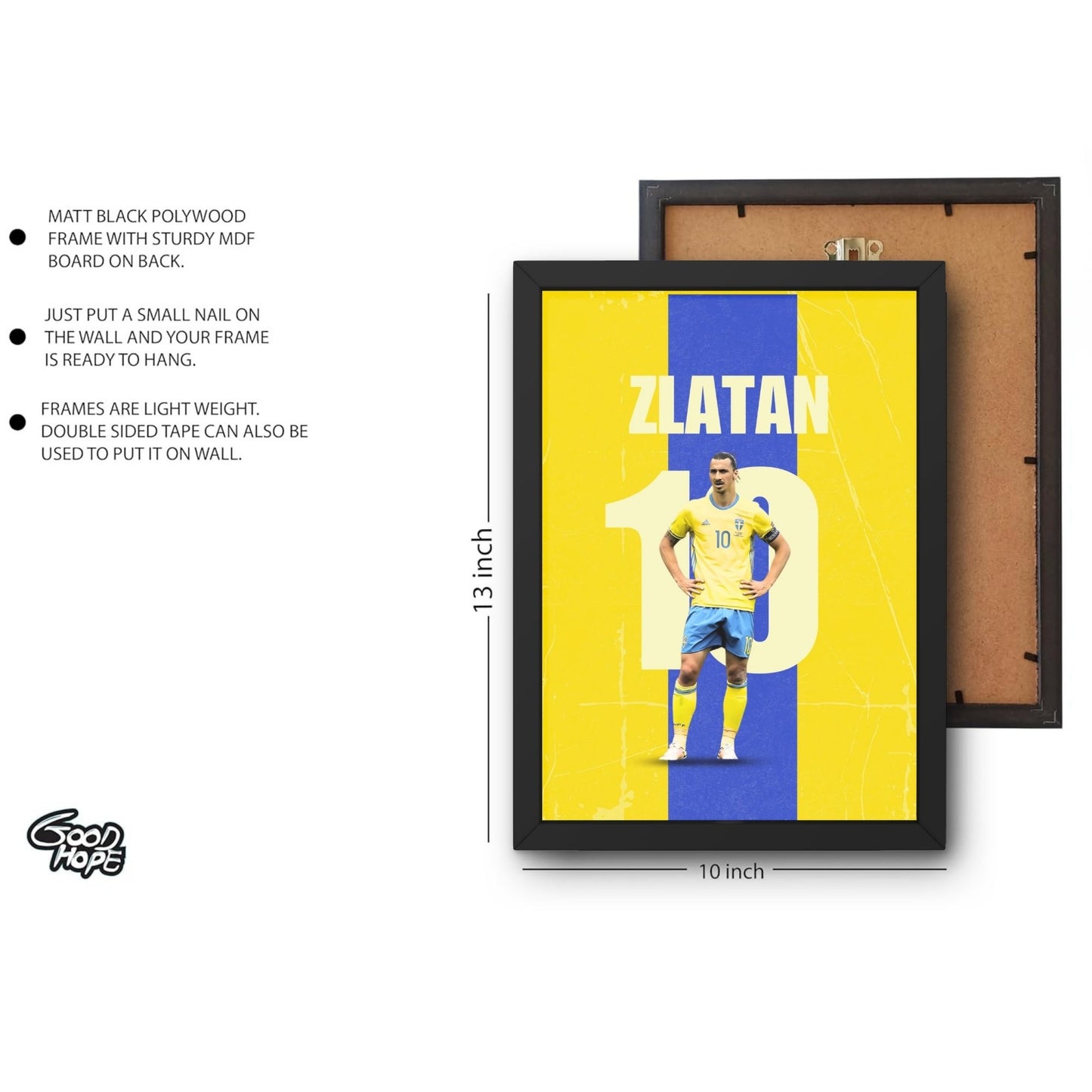 Zlatan Football Player Art