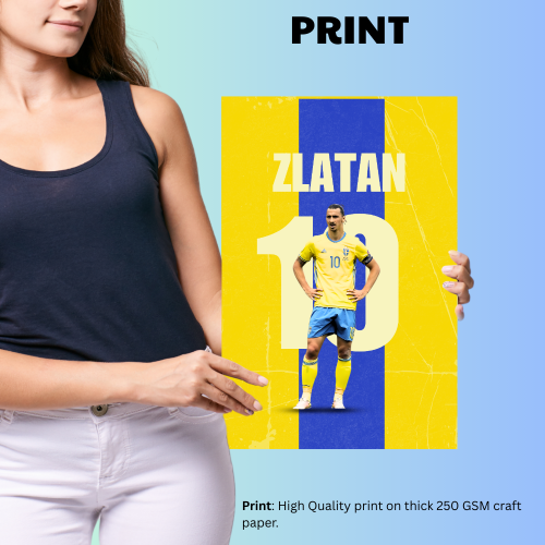 Zlatan Ibrahimovic Poster Frame Swedish former footballer Motivational Quote Framed Posters Game Sport Players Artwork Canvas Painting with Photo Frames for wall decor for Livingroom restraunt cafe Boys room bedroom turf Home & Office Decoration, zlatan ibrahimovic poster, zlatan ibrahimovic quotes, zlatan ibrahimovic picture, zlatan ibrahimovic frames, zlatan poster, zlatan quote poster, zlatan frame, zlatan wall art