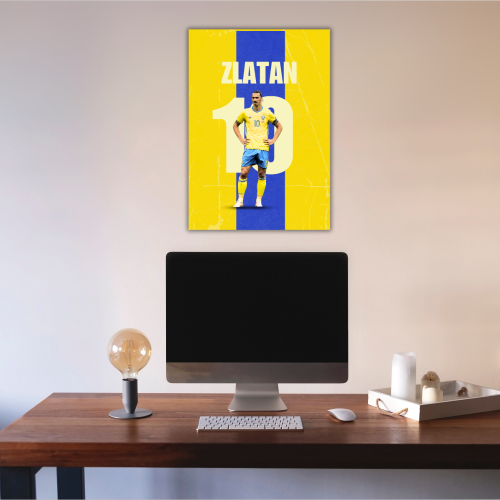 Zlatan Ibrahimovic Poster Frame Swedish former footballer Motivational Quote Framed Posters Game Sport Players Artwork Canvas Painting with Photo Frames for wall decor for Livingroom restraunt cafe Boys room bedroom turf Home & Office Decoration, zlatan ibrahimovic poster, zlatan ibrahimovic quotes, zlatan ibrahimovic picture, zlatan ibrahimovic frames, zlatan poster, zlatan quote poster, zlatan frame, zlatan wall art