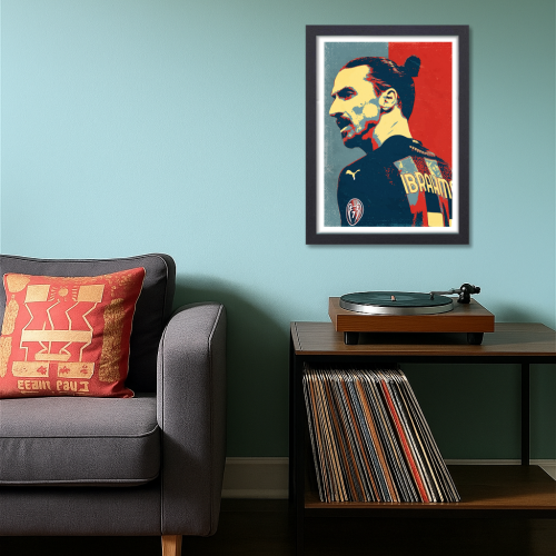 Zlatan Ibrahimovic Poster Frame Swedish former footballer Motivational Quote Framed Posters Game Sport Players Artwork Canvas Painting with Photo Frames for wall decor for Livingroom restraunt cafe Boys room bedroom turf Home & Office Decoration, zlatan ibrahimovic poster, zlatan ibrahimovic quotes, zlatan ibrahimovic picture, zlatan ibrahimovic frames, zlatan poster, zlatan quote poster, zlatan frame, zlatan wall art