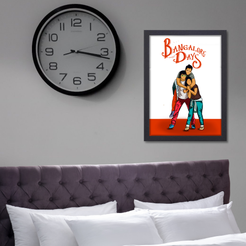 Banglore days Movie Poster Frame Bollywood Movies Artwork Framed Posters Funny Art Canvas Paintings Photo Frames for Wall Decor Bedroom Living Room Dining Hall Restraunt Cafe & Office Wall Decoration, Banglore days poster, Banglore days poster hd, bangalore days movie poster hd, bangalore days poster, bangalore days poster hd, mollywood posters, bollywood movies poster, bollywood movies poster