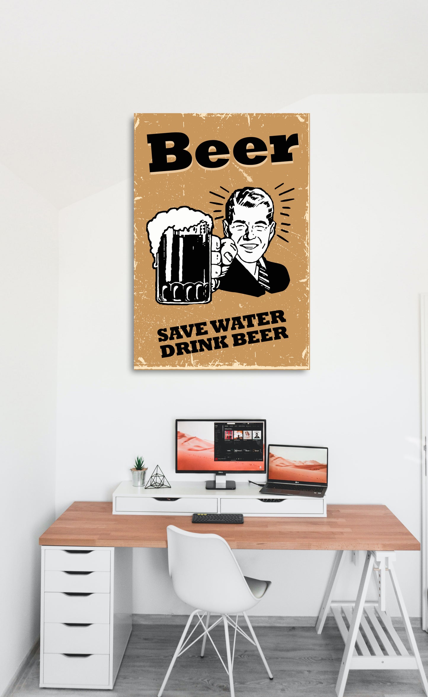 Beer Quote Funny Art work