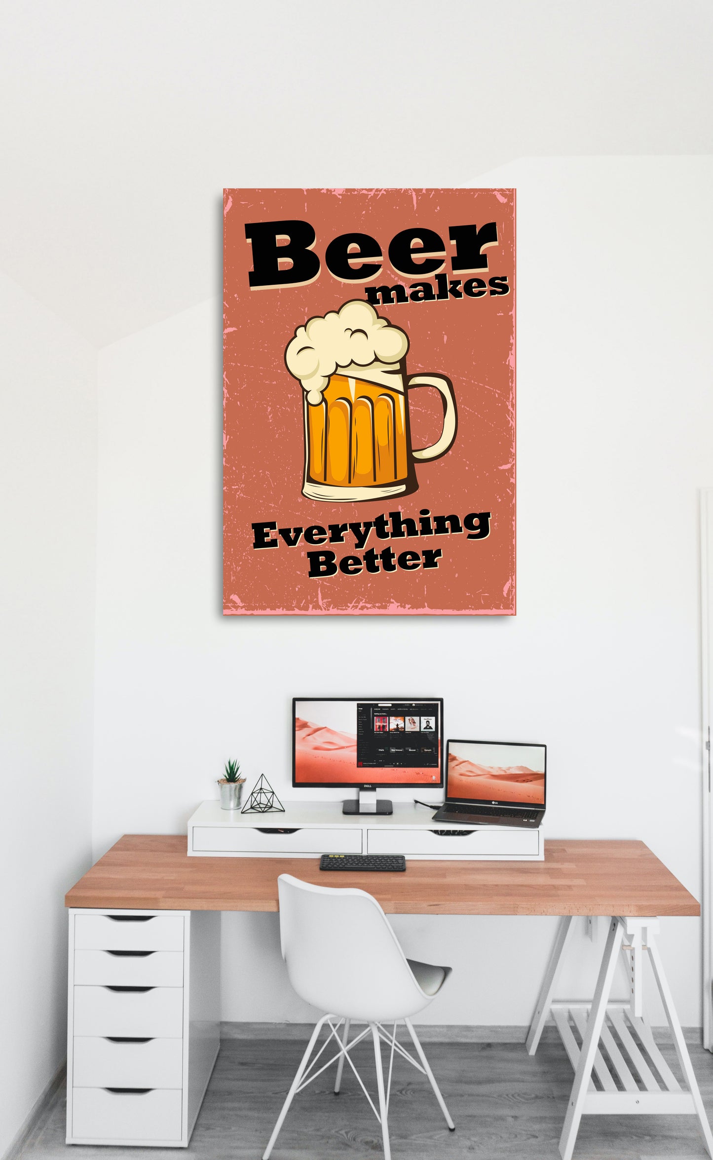 Beer Quote Funny Art work