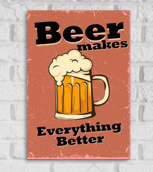 Beer Quote Funny Art work