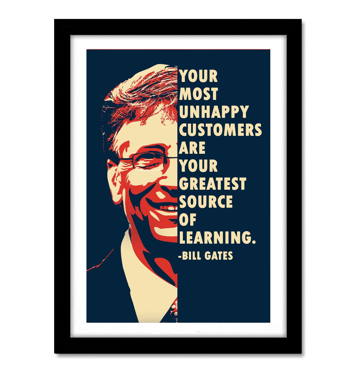 Bill Gates Motivational Art work