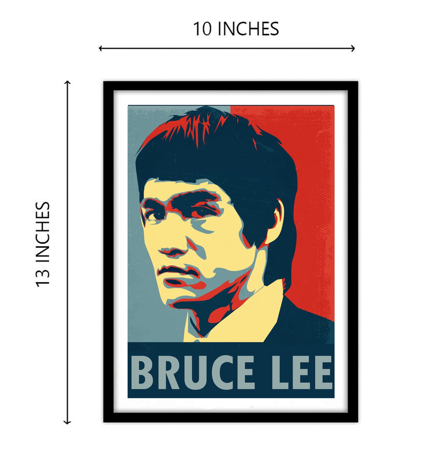 Bruce Lee Motivational Art work