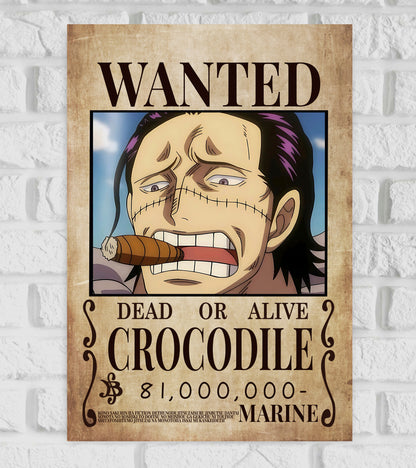 One Piece Crocodile Art work