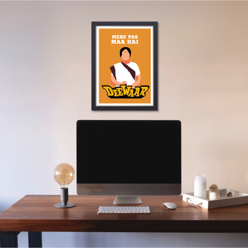 Deewar Movie Poster Frame Amitabh Bachchan Bollywood Movies Framed Posters Deewaar Artwork Canvas Painting Photo Frames For Wall Decor Restraunt Cafe Bedroom Living Room Decoration Home Office, deewar movie poster, deewar movie poster 1975, deewar movie poster font, deewar movie poster amitabh bachchan, deewar movie poster original poster, deewaar movie poster, deewaar film poster, deewaar poster, deewaar poster design, deewaar movie photo, deewar movie frame, deewar movie frame poster, deewar movie frame 