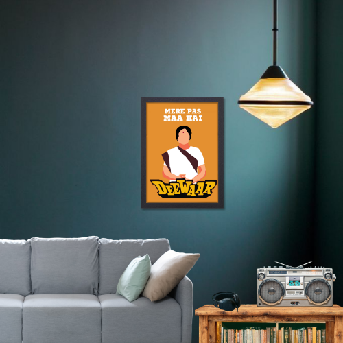 Deewar Movie Poster Frame Amitabh Bachchan Bollywood Movies Framed Posters Deewaar Artwork Canvas Painting Photo Frames For Wall Decor Restraunt Cafe Bedroom Living Room Decoration Home Office, deewar movie poster, deewar movie poster 1975, deewar movie poster font, deewar movie poster amitabh bachchan, deewar movie poster original poster, deewaar movie poster, deewaar film poster, deewaar poster, deewaar poster design, deewaar movie photo, deewar movie frame, deewar movie frame poster, deewar movie frame 