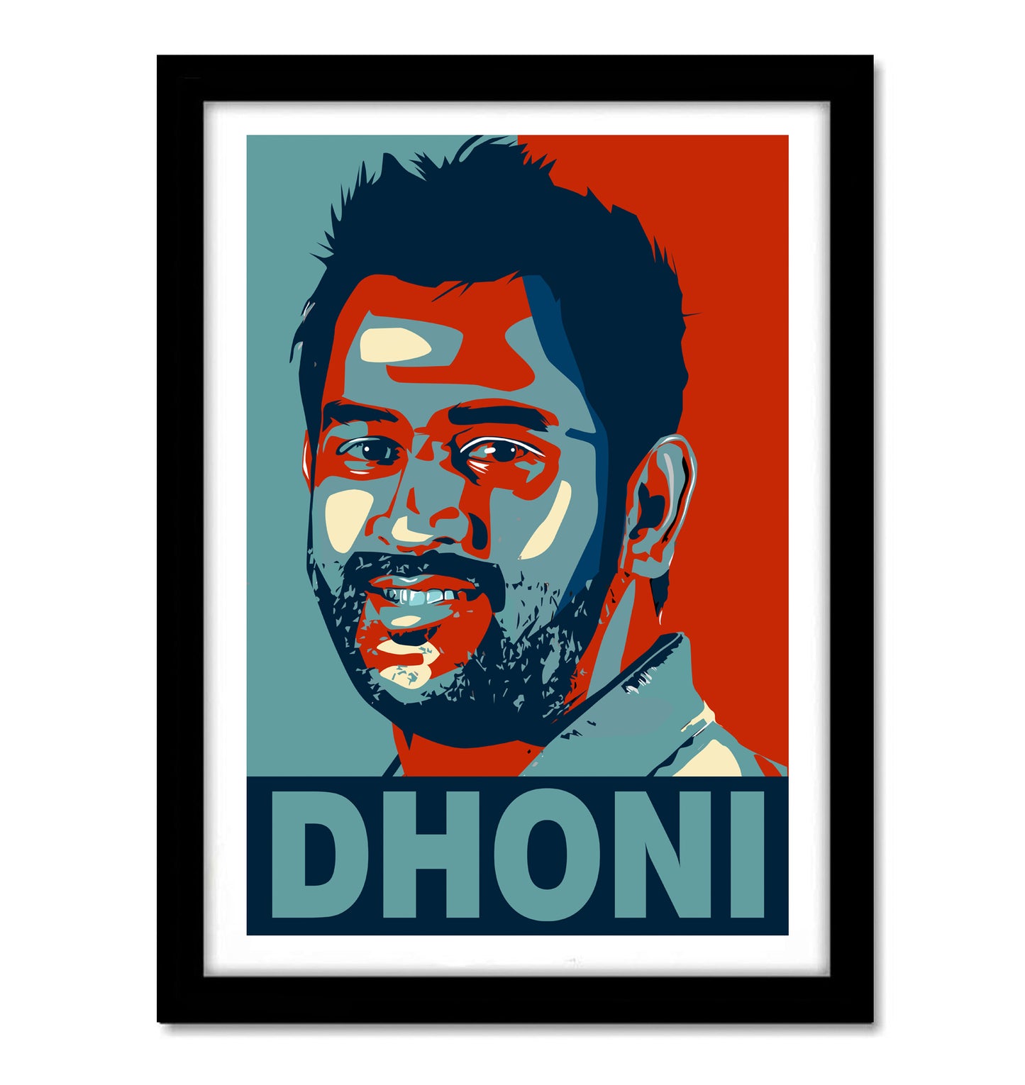 Dhoni Art work
