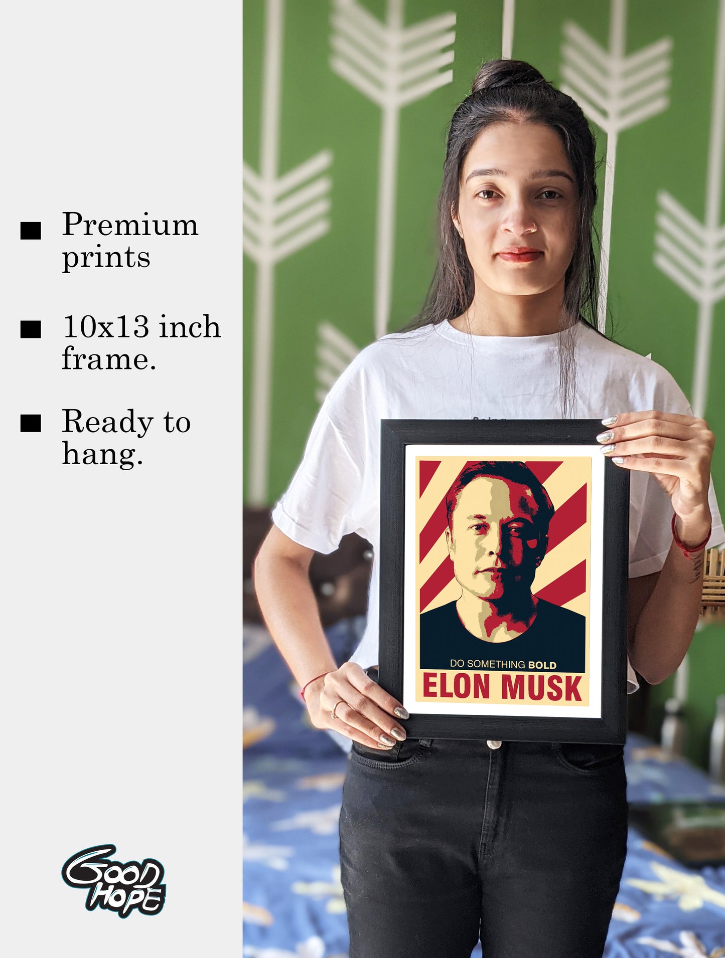 Elon Musk Motivational Art work