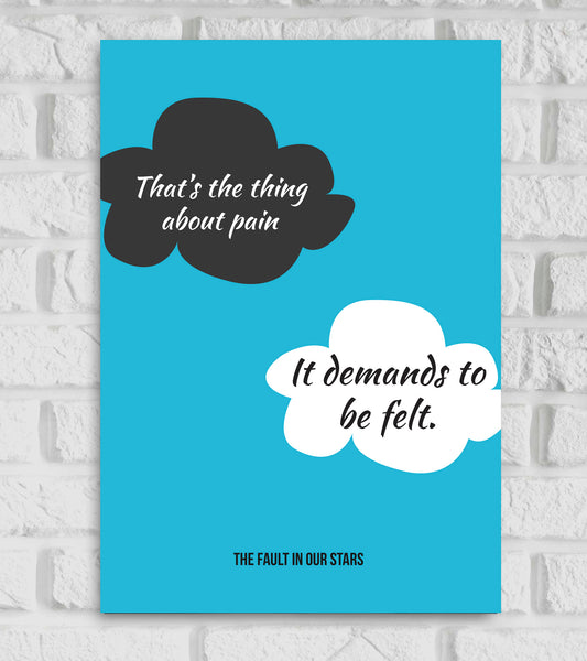 Fault In Our Stars Movie Art work