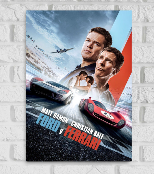 Ford Vs Ferrari Movie Art work